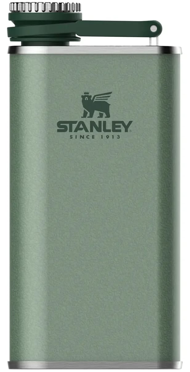 Stanley Classic Wide Mouth Flask 0.23L Hammertone Green Stanley