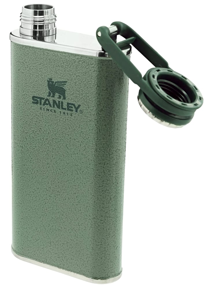 Stanley Classic Wide Mouth Flask 0.23L Hammertone Green Stanley