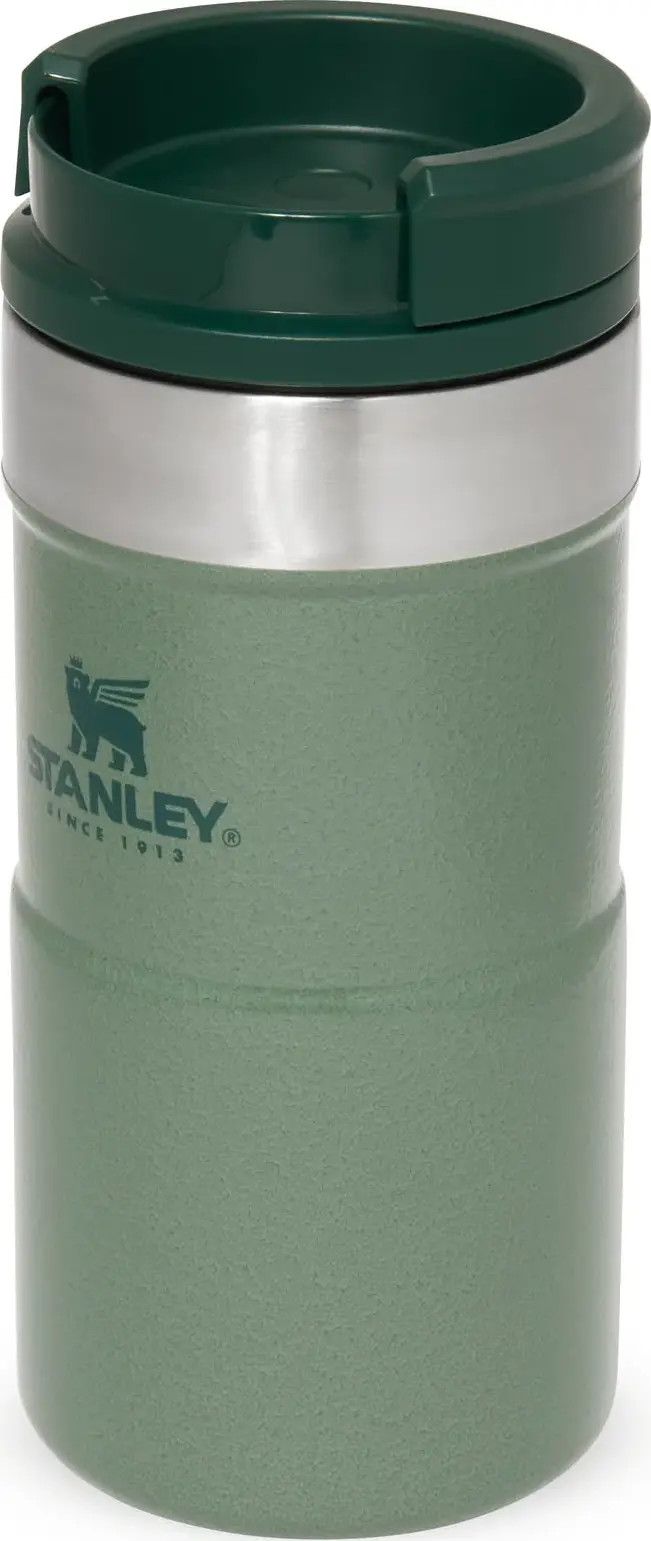 The Neverleak Travel Mug 0.25 L Hammertone Green Stanley