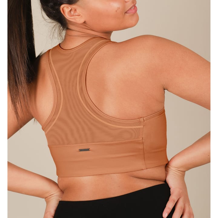 Compression Sports Bra A/B Tan Line StayInPlace