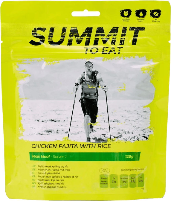 Summit to Eat Chicken Fajita With Rice Nocolor Summit to Eat