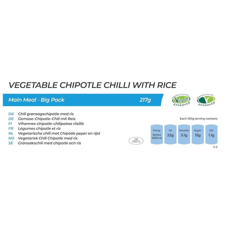 Summit to Eat DINNER VEGETABLE CHIPOTLE Nocolour Summit to Eat