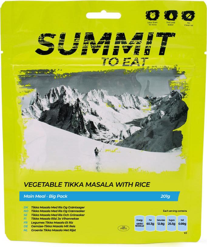 Summit To Eat Vegetable Tikka With Rice - Big Pack