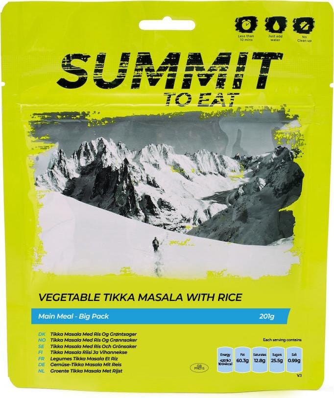 Summit to Eat Vegetable Tikka With Rice - Big Pack Nocolor Summit to Eat