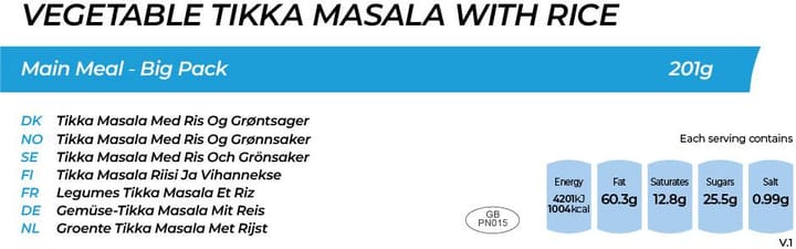 Summit to Eat Vegetable Tikka With Rice - Big Pack Nocolor Summit to Eat