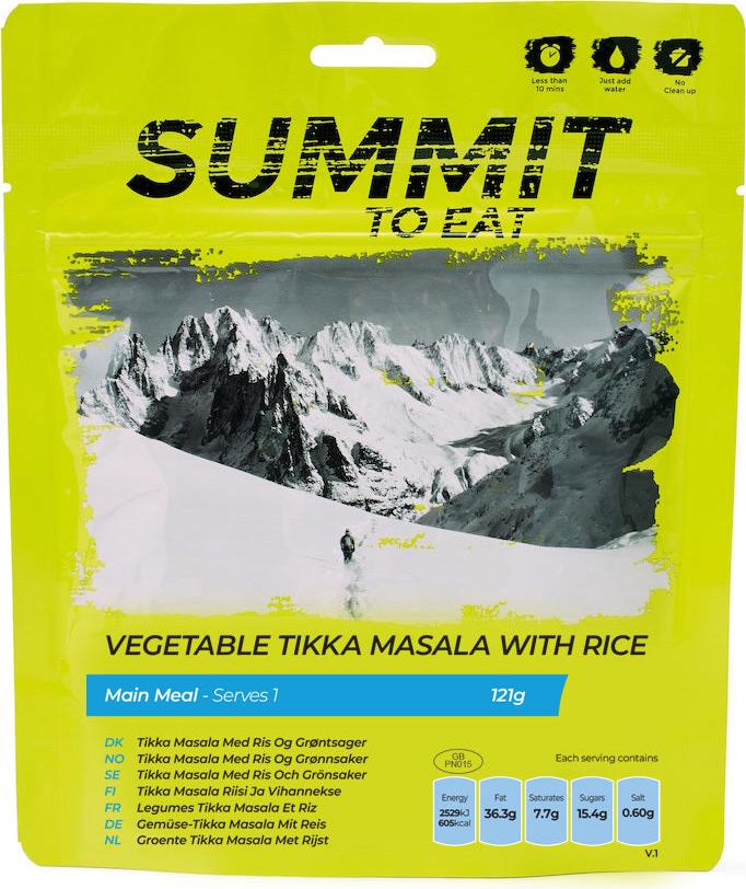 Summit To Eat Vegtable Tikka With Rice