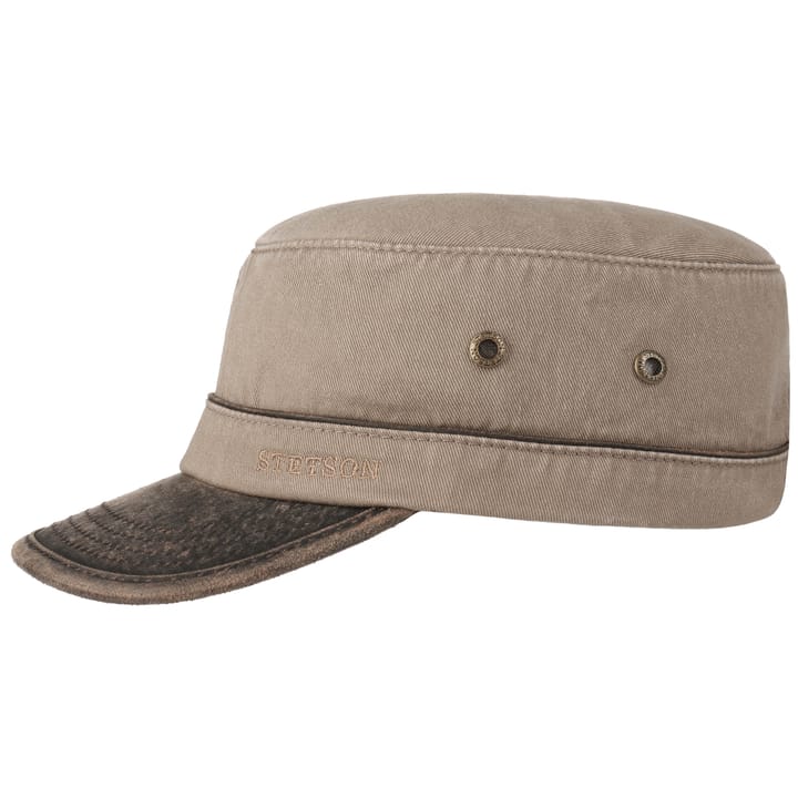 Stetson Army Cap Cotton Brown Stetson