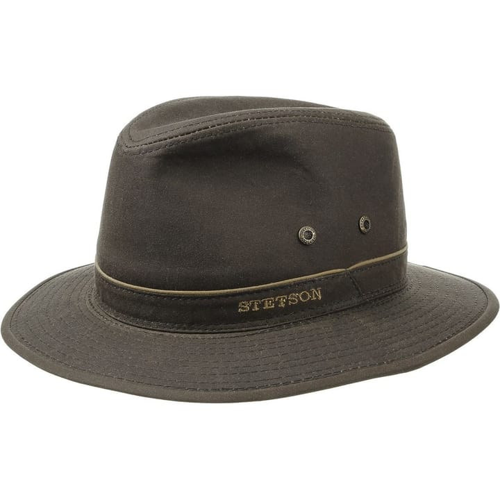 Stetson Men's Ava Waxed Cotton Brown Stetson