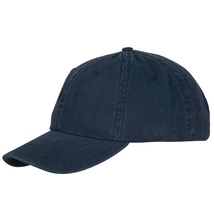 Stetson Baseball Cap Cotton Navy Stetson