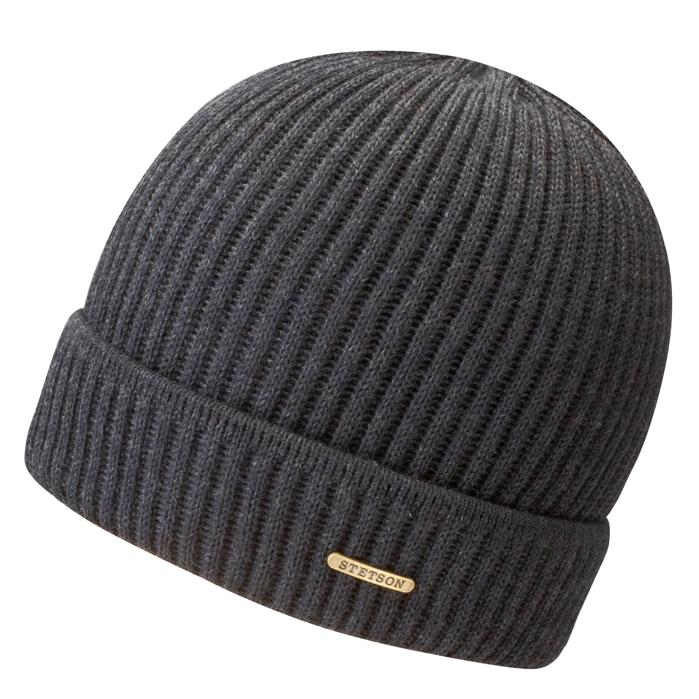 Unisex Beanie Merino Wool Navy