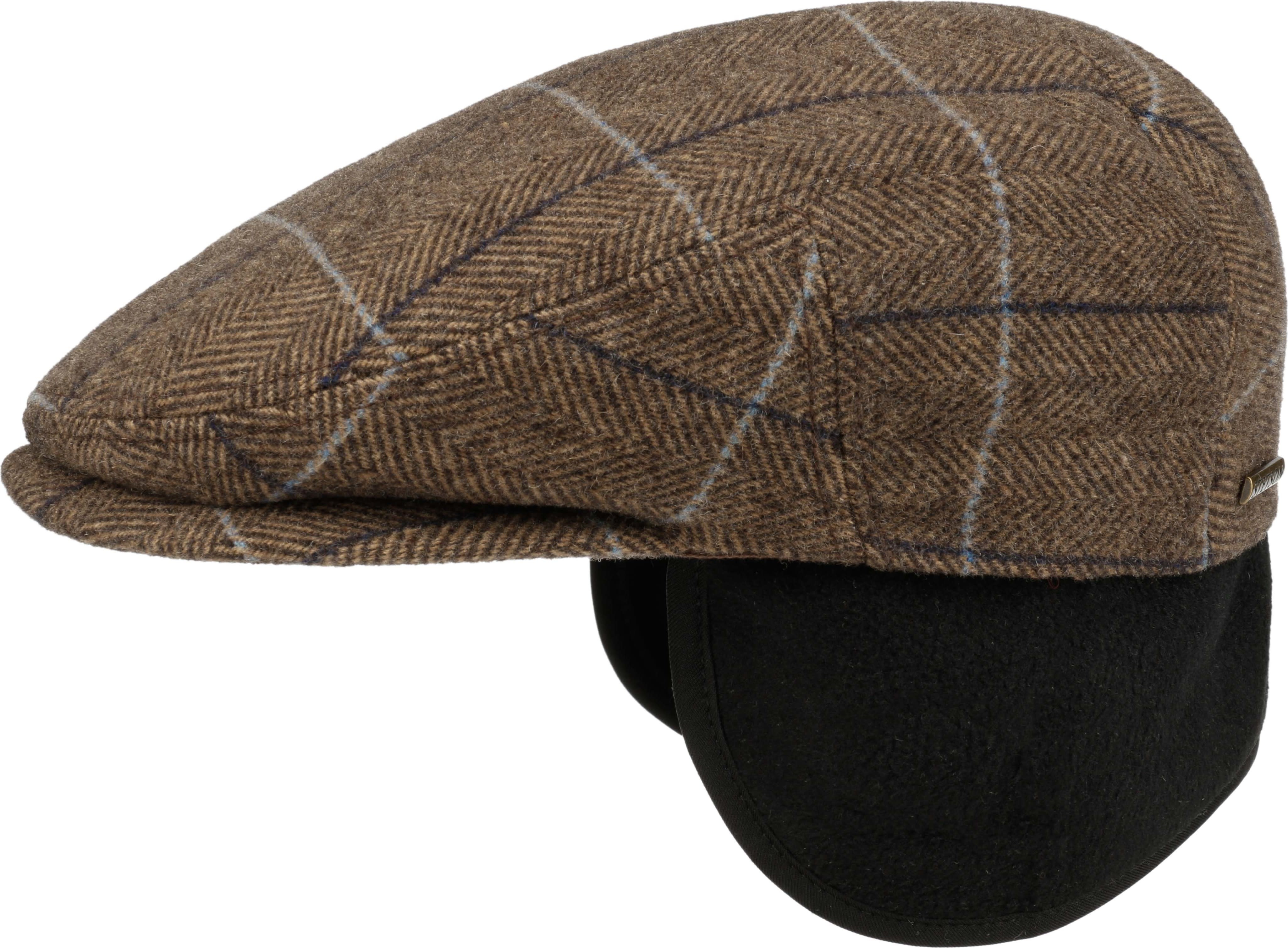 Stetson Men’s Kent Wool EF Brown Herringbone