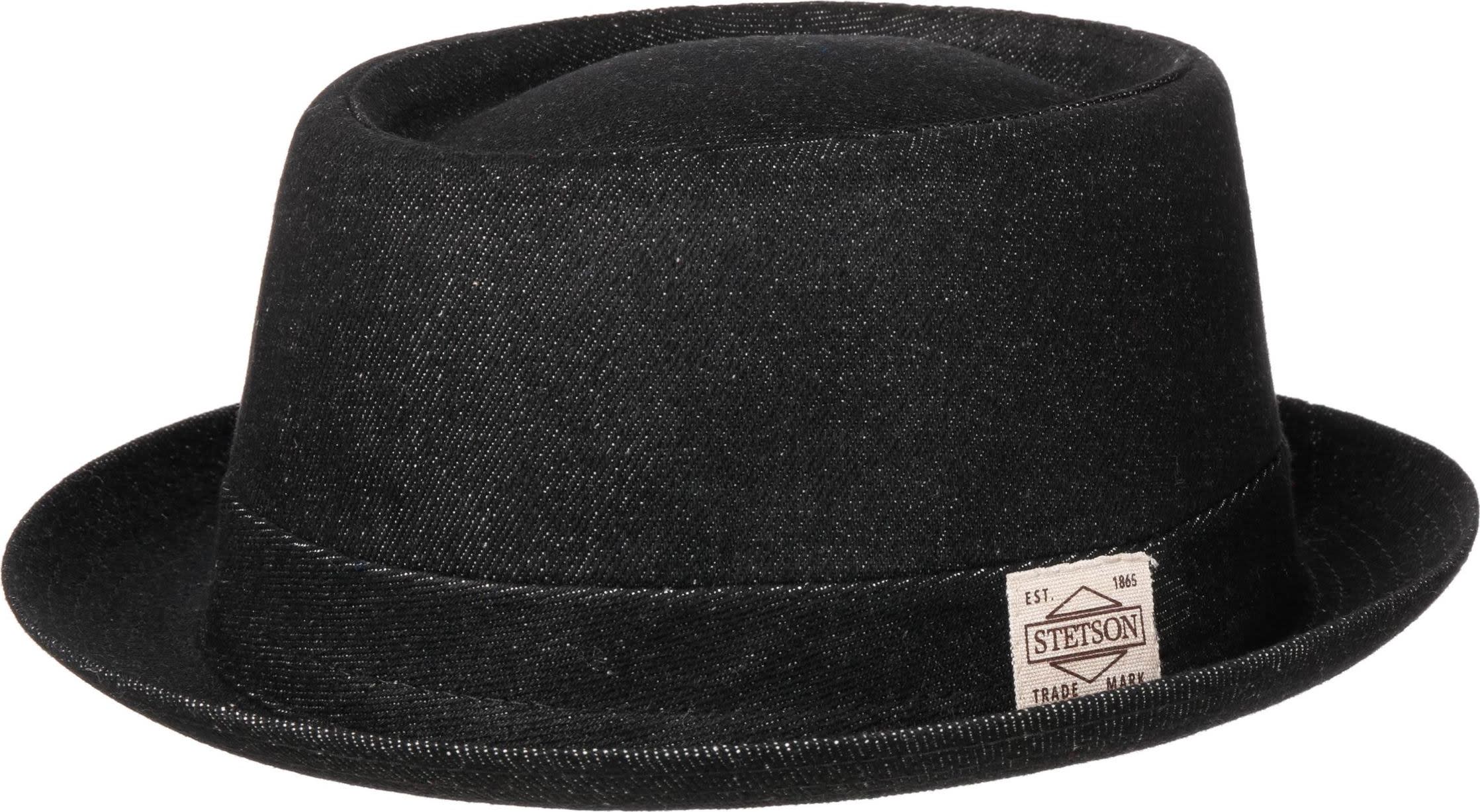 Stetson Men's Pork Pie Denim