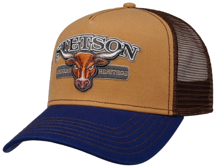 Stetson Men's Trucker Cap Bull Blue/Beige Stetson