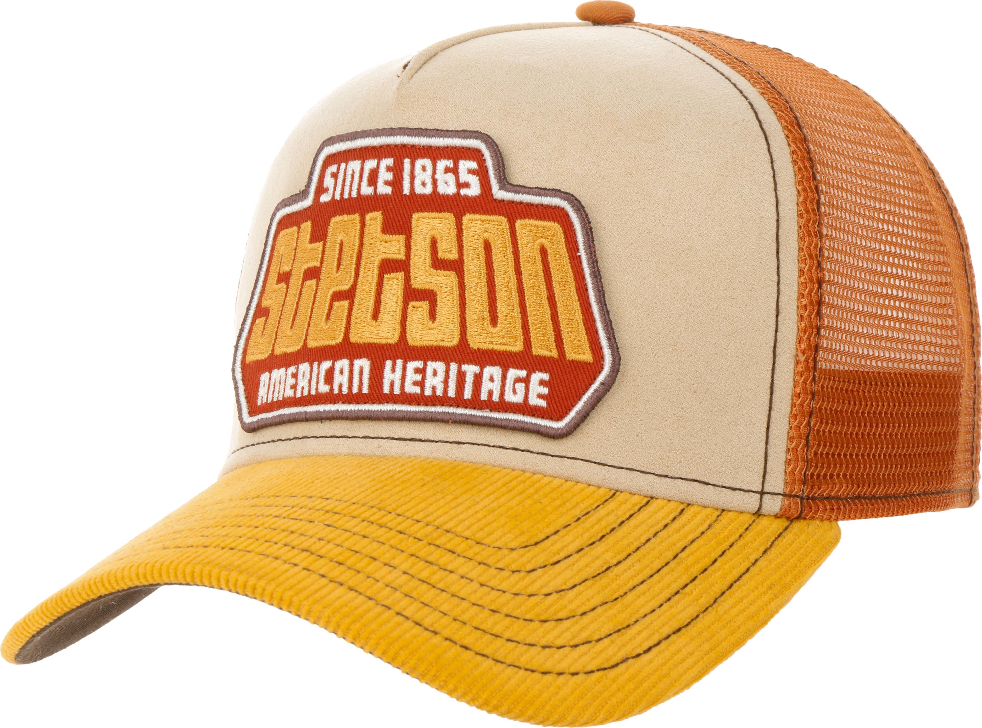 Stetson Men’s Trucker Cap Hacksaw Yellow/Orange