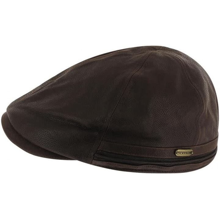 Duck Cap Cowhide Brown Stetson