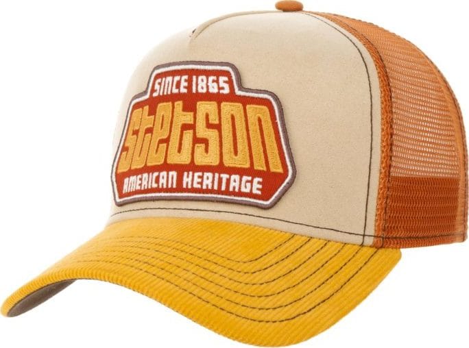 Stetson Trucker Cap Brickstone Yellow/Orange Stetson