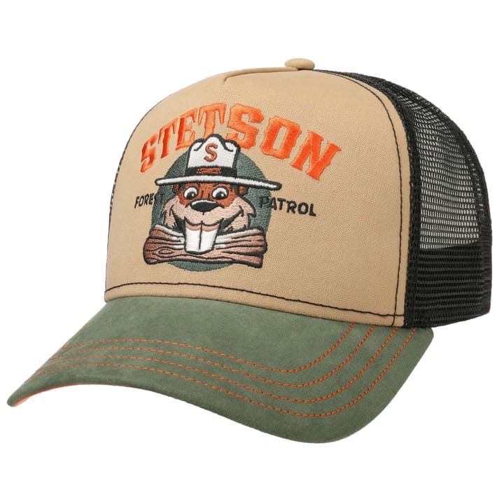 Men's Trucker Cap Forest Patrol green/beige Stetson