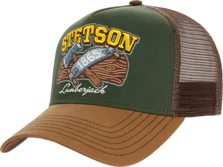 Stetson Men's Trucker Cap Lumberjack Brown/Green Stetson