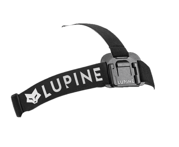 Lupine Frontclick Headband Black Lupine