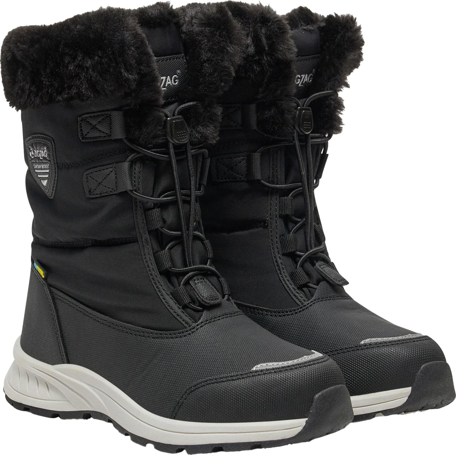 ZigZag Kids' Wesend Boot Wp V2 Black2