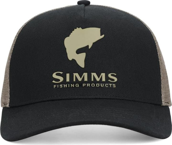 Simms Simms Double Haul Trucker Stone Black