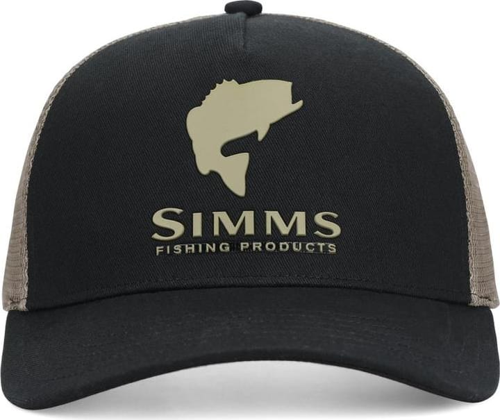 Simms Simms Double Haul Trucker Stone Black Simms