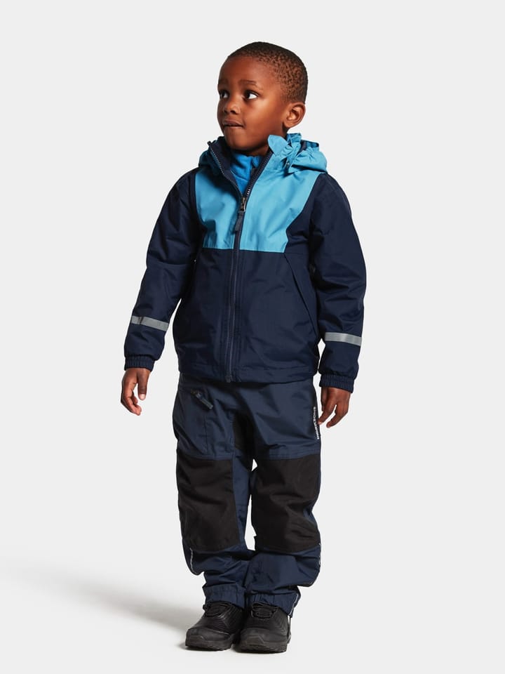 Didriksons Kids' Stormhatt Jacket Navy Didriksons