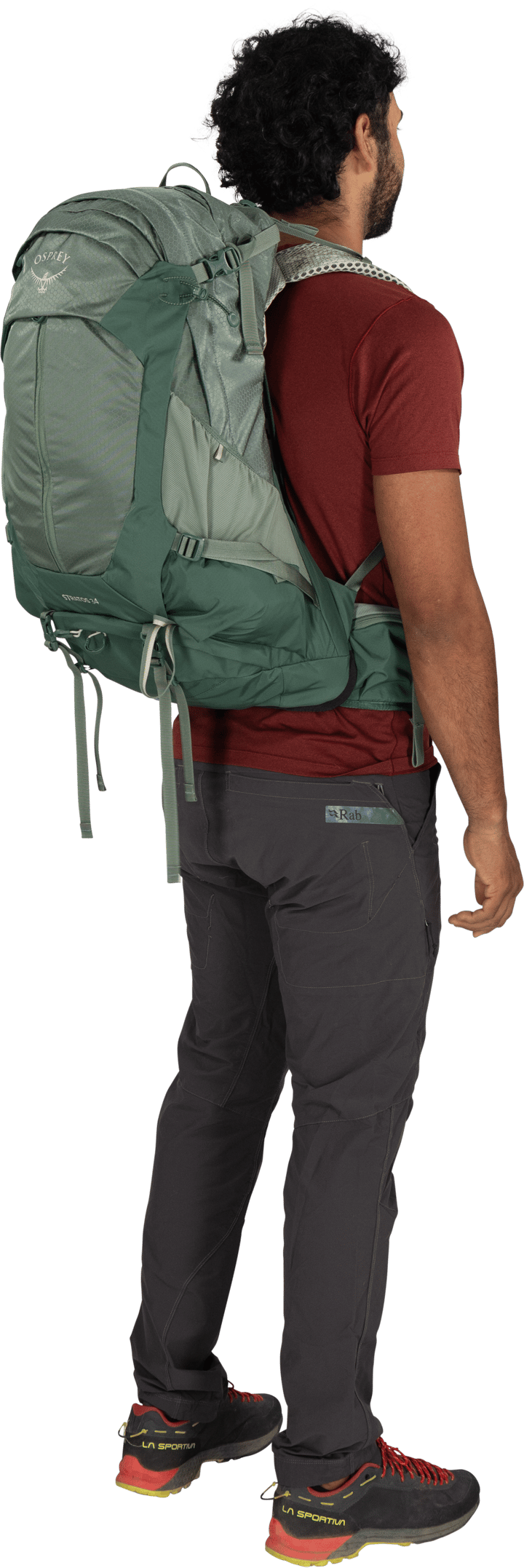 Osprey Men's Stratos 34 Pine Leaf Green Osprey