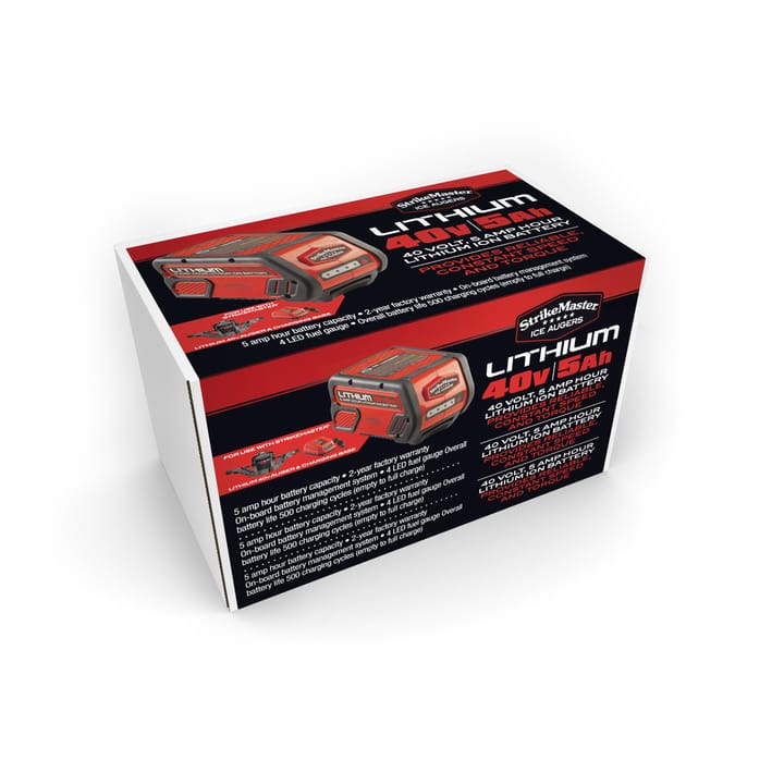 Strikemaster Strikemaster Lithium 40v Batteri Batteri Til Strikemaster Motorbor Strikemaster Strikemaster Strikemaster Lithium 40v Batteri Batteri Til Strikemaster Motorbor Strikemaster