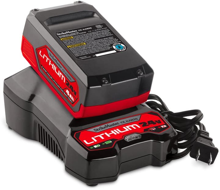 Strikemaster Strikemaster Lithium 24v Motor, Lader På 2 Timer Strikemaster Strikemaster Strikemaster Lithium 24v Motor, Lader På 2 Timer Strikemaster