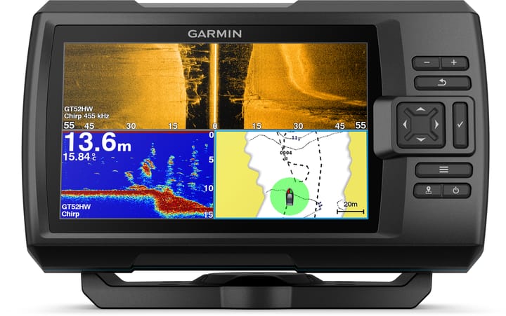 Garmin Garmin Striker Vivid 7sv Gt52hw-Tm 7" Fargeskjerm Og Gt52hw-Tm Svinger Garmin Garmin Garmin Striker Vivid 7sv Gt52hw-Tm 7" Fargeskjerm Og Gt52hw-Tm Svinger Garmin