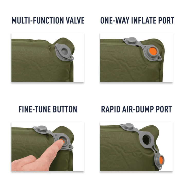 Sea To Summit Camp Plus Self-Inflating Sleeping Pad Large Moss Green Sea to Summit