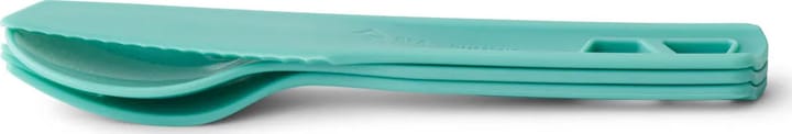 Sea To Summit Passage Cutlery Set 3 Pieces Aqua Sea Blue Sea To Summit Sea To Summit Passage Cutlery Set 3 Pieces Aqua Sea Blue Sea To Summit