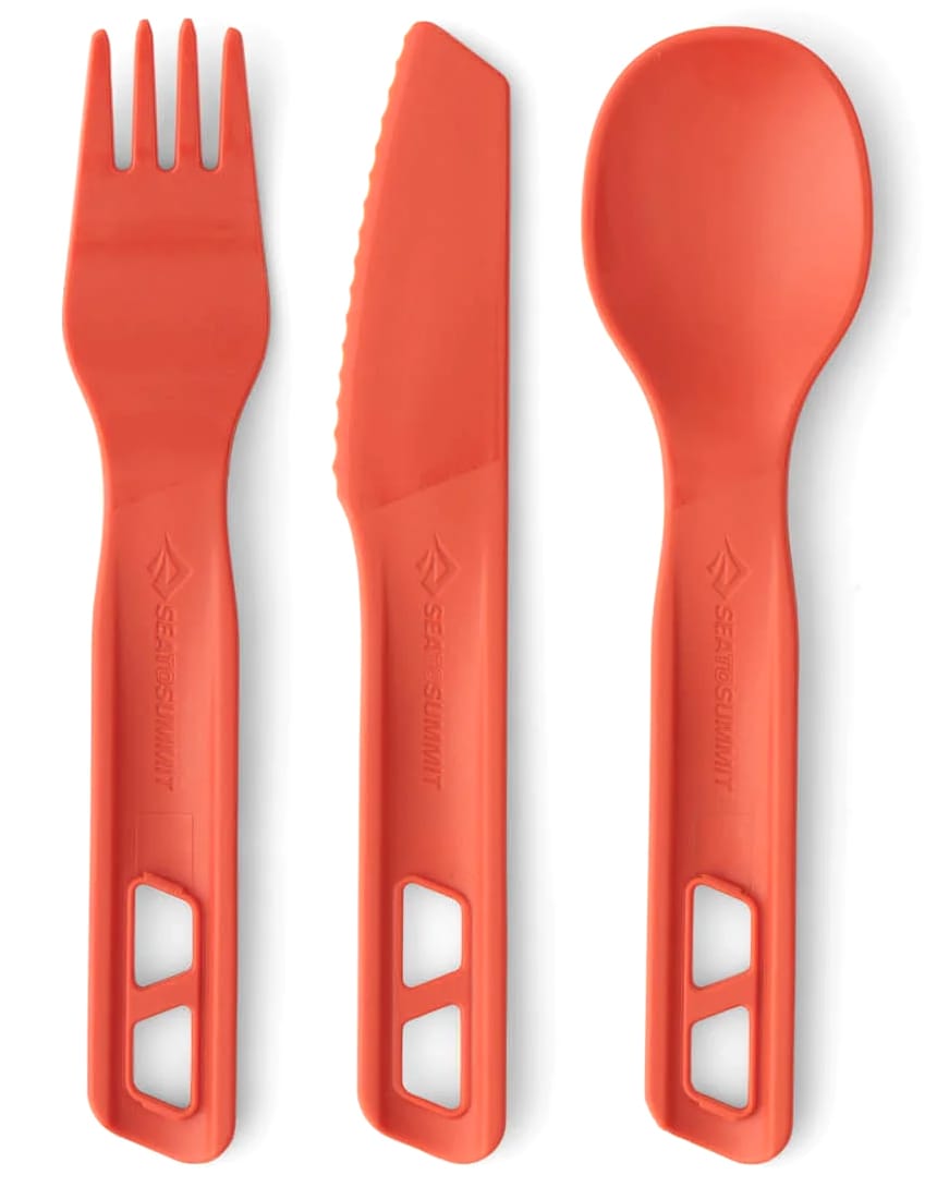 Sea To Summit Passage Cutlery Set 3 Pieces Spicy Orange