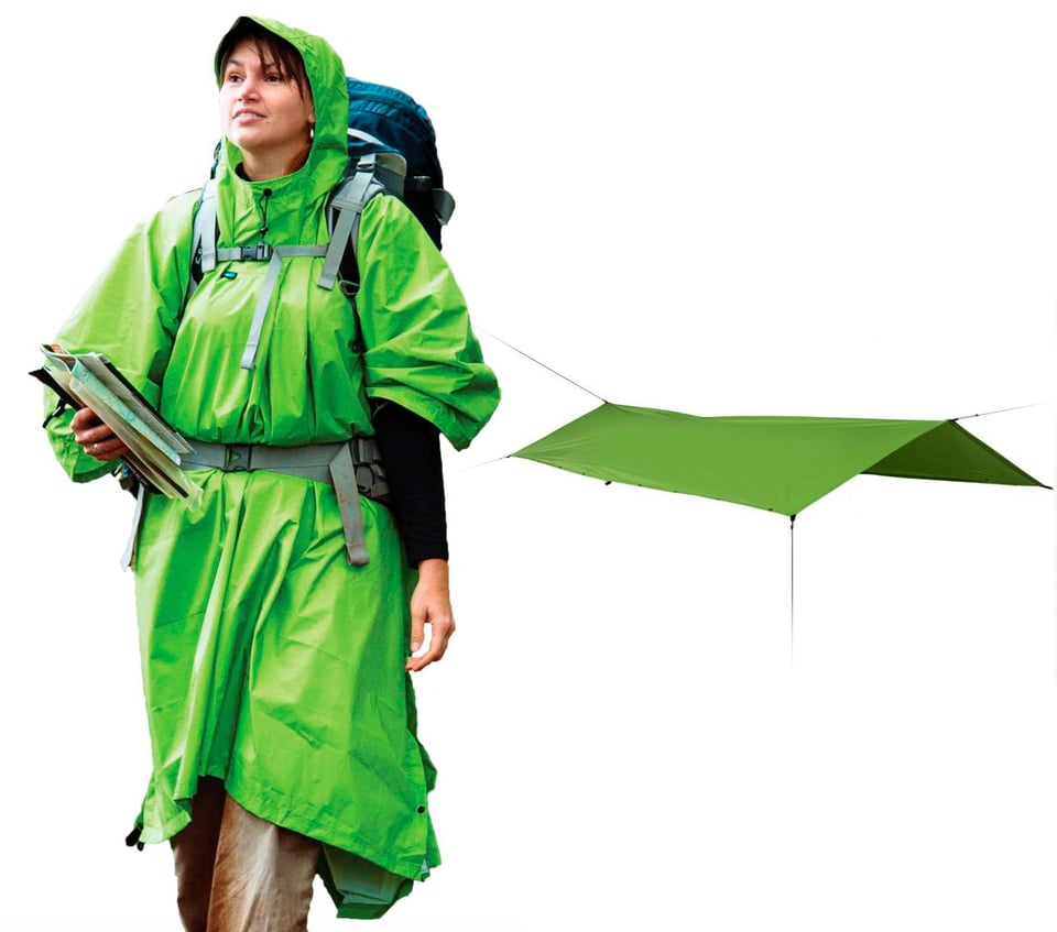 Nylon Tarp Poncho