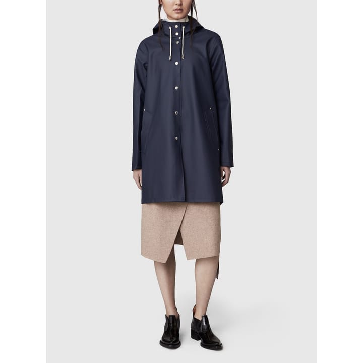 Stutterheim Women's Mosebacke Raincoat Navy Stutterheim