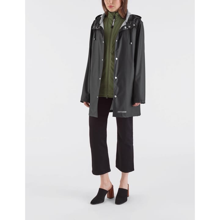 Stutterheim Stockholm Lightweight Raincoat Unisex Black Stutterheim