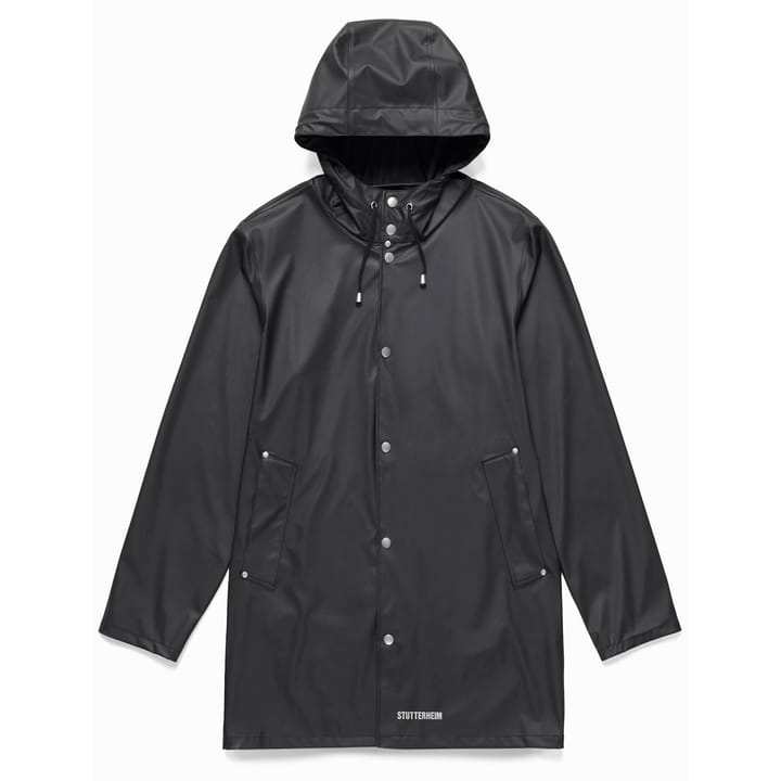 Stutterheim Stockholm Lightweight Raincoat Unisex Black Stutterheim