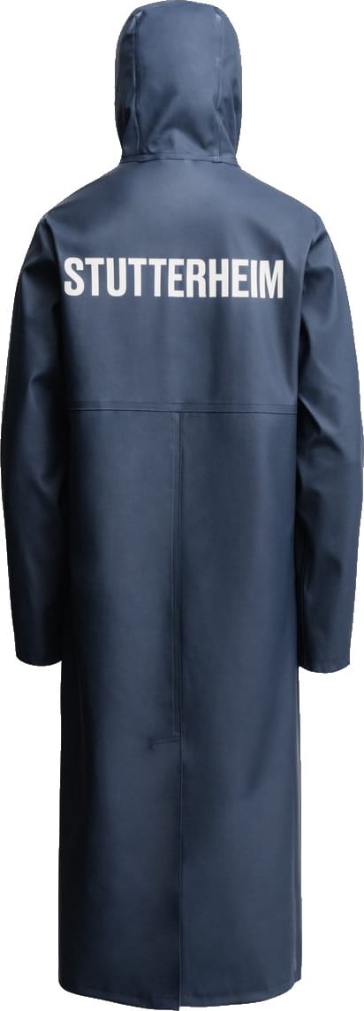 Stutterheim Stockholm Long Print Navy Stutterheim