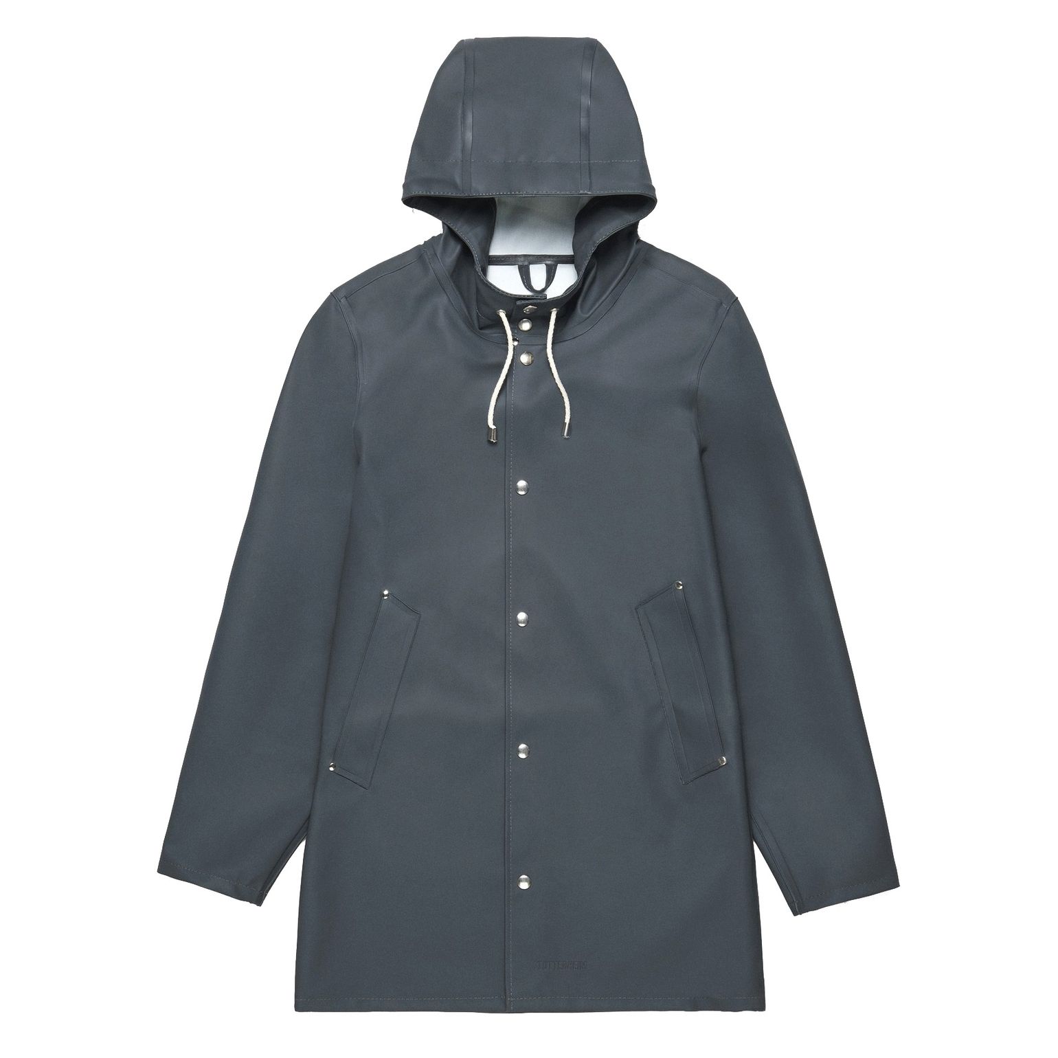 Stutterheim Stockholm Raincoat Unisex Charcoal