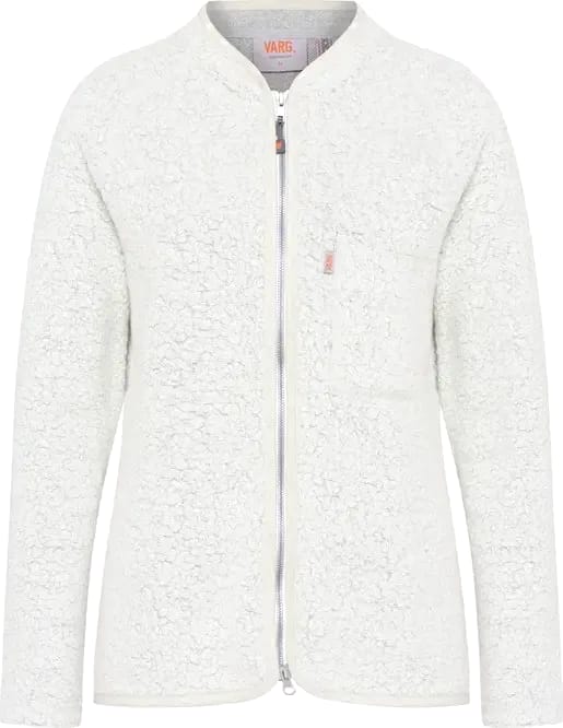 Varg Women's Styrsö Wool Zip Jersey Off White Varg