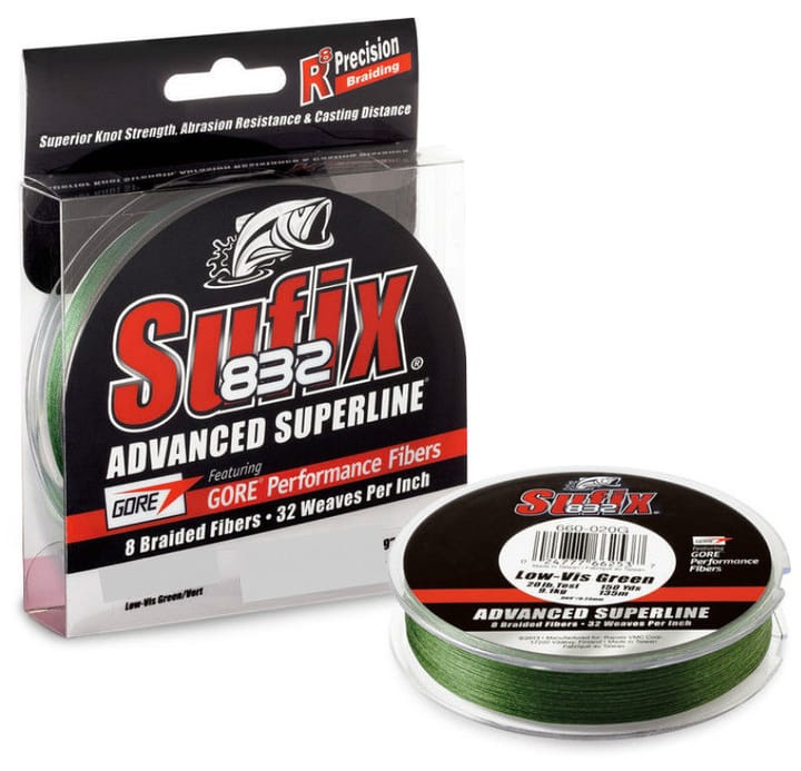 Sufix 832 Braid Lo-Vis Green 0,28mm Sufix