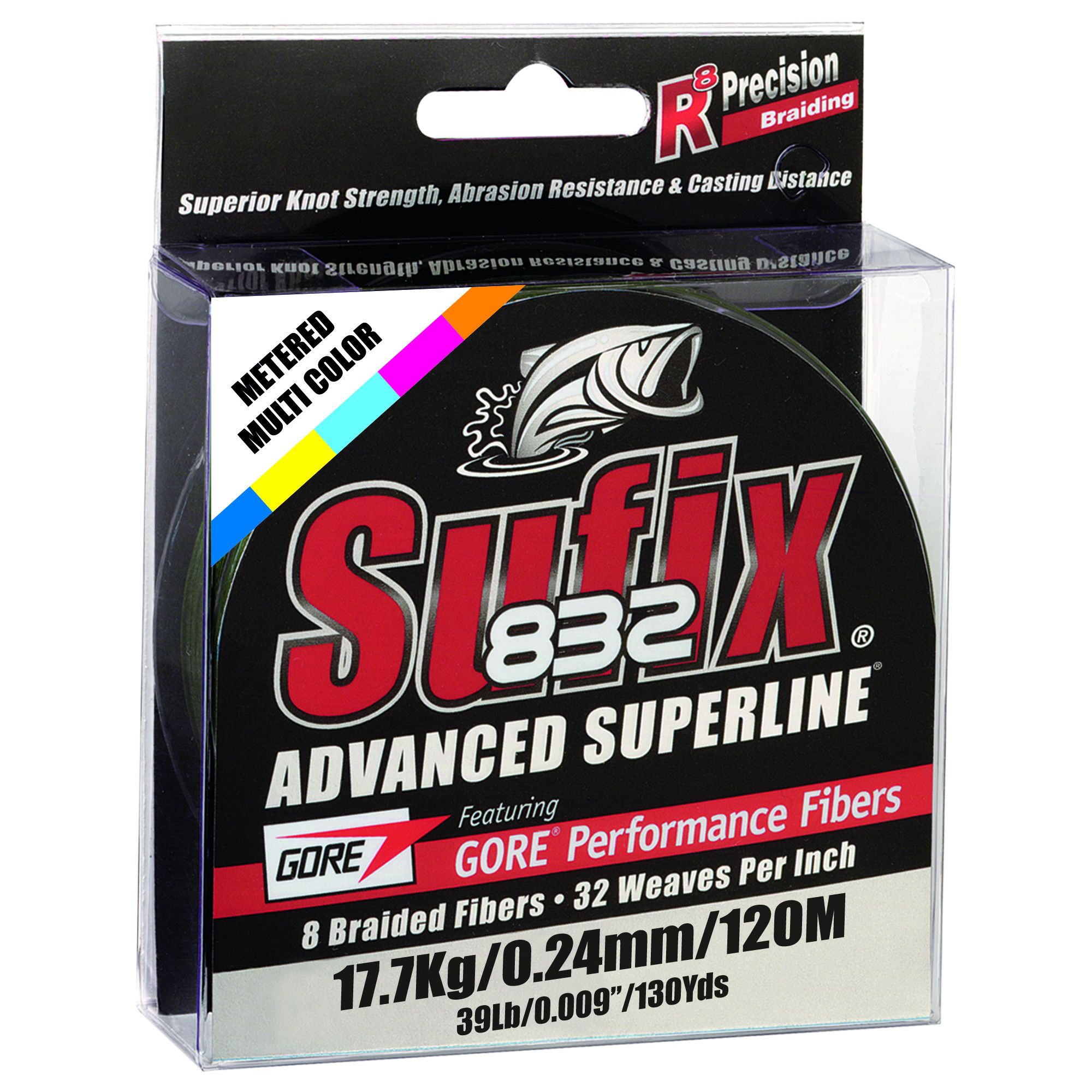 Sufix 832 Meter Multi Color