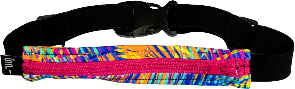 Summerscape with hot pink zipper