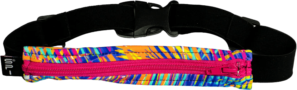 SPIbelt Kids' Spibelt Summerscape with Hot Pink Zipper