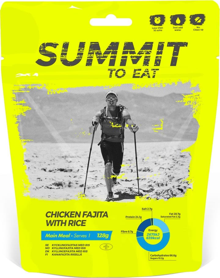 Summit to Eat Dinner Chicken Fajita Nocolour Summit to Eat Summit to Eat Dinner Chicken Fajita Nocolour Summit to Eat