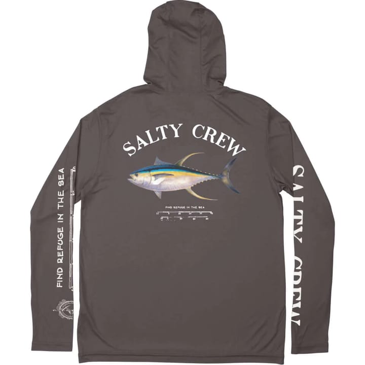 Salty Crew Men's Ahi Mount Hood Sunshirt Charcoal Salty Crew