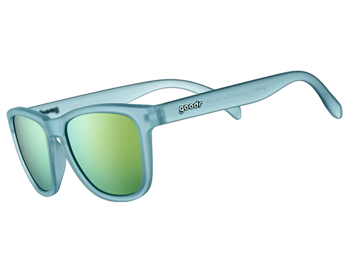 Goodr Sunglasses Sunbathing With Wizards Blue Goodr Sunglasses