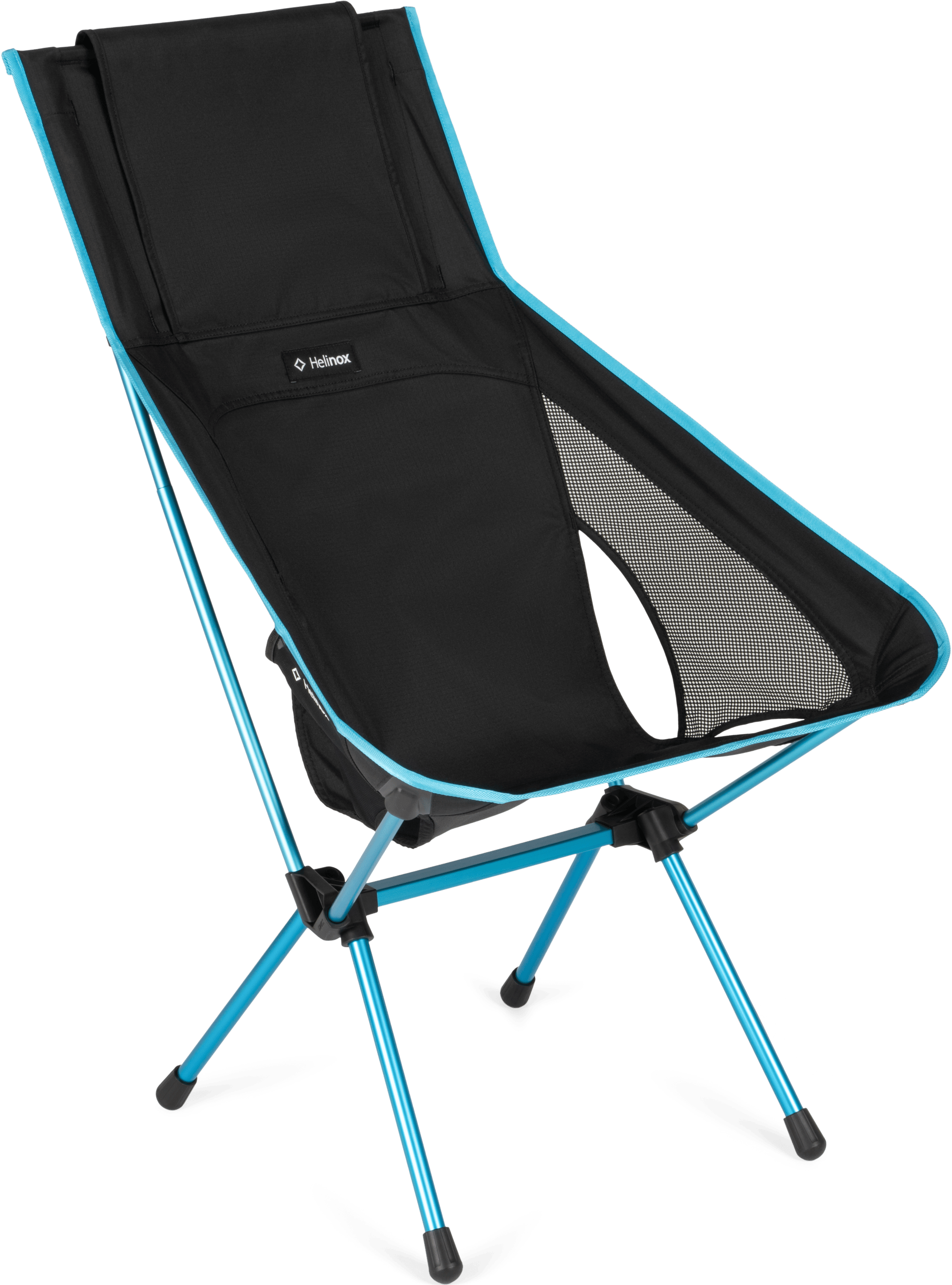Helinox Sunset Chair (Re) Black/cyan Blue | Köp Helinox Sunset