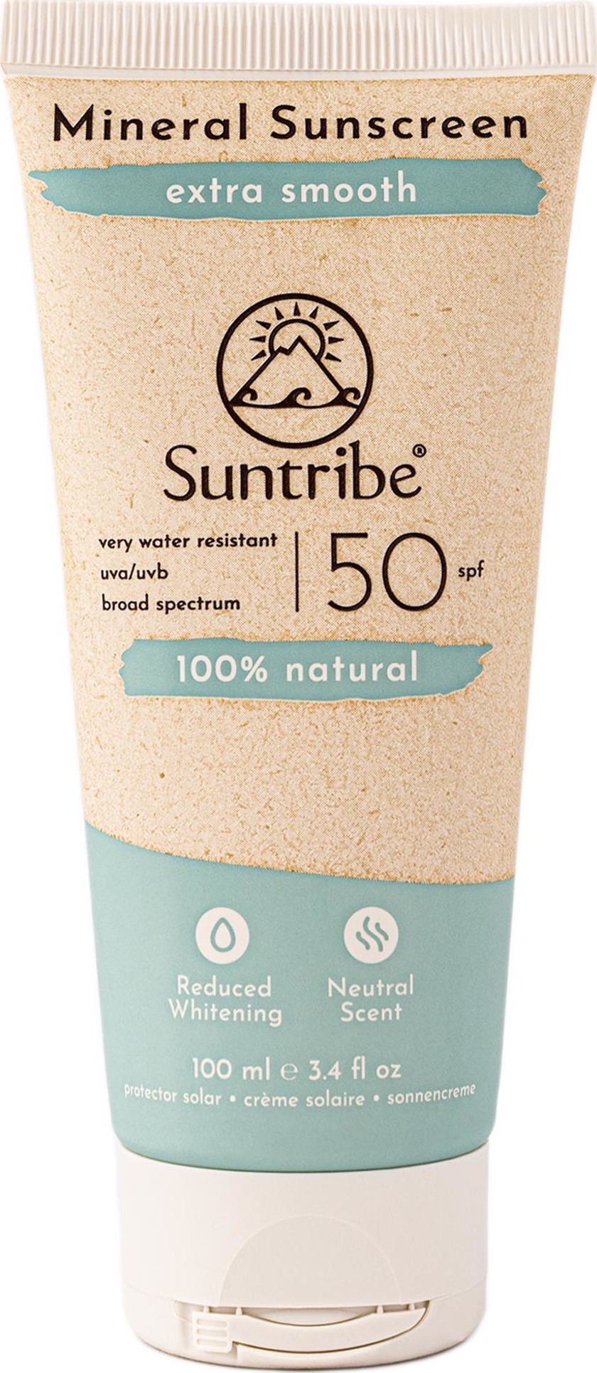 Active Natural Mineral Sunscreen SPF 50 White